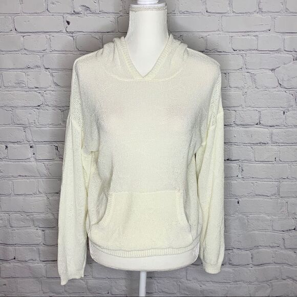 Honey Punch knit star hooded sweater - Picture 3 of 10